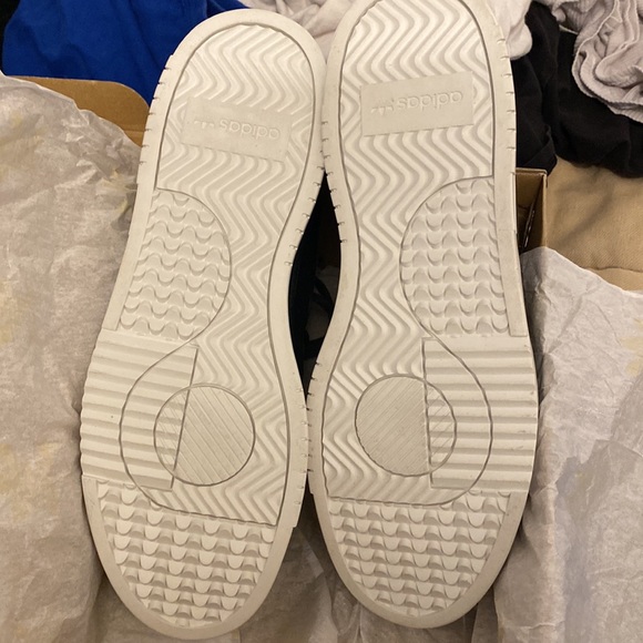 Adidas Supercourt Legend Earth Dark Green Orange EF9182 Tennis Sneaker - Picture 8 of 15